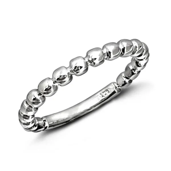 Studio Jewellery Feature & Stacker Rings | Rings-Bead Ball Silver Ring