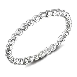Studio Jewellery Feature & Stacker Rings | Rings-Beaded Band