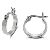 Studio Jewellery Hoop Earrings | Earrings-Bold Huggie Hoop Earrings