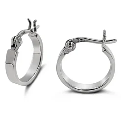 Studio Jewellery Hoop Earrings | Earrings-Bold Huggie Hoop Earrings