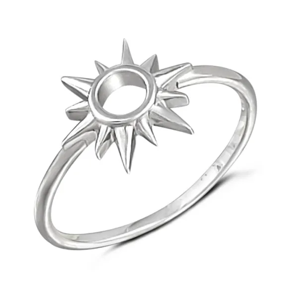 Studio Jewellery Feature & Stacker Rings | Rings-Bright Sun Silver Ring
