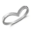 Studio Jewellery Feature & Stacker Rings | Rings-Classic Thick Chevron Ring