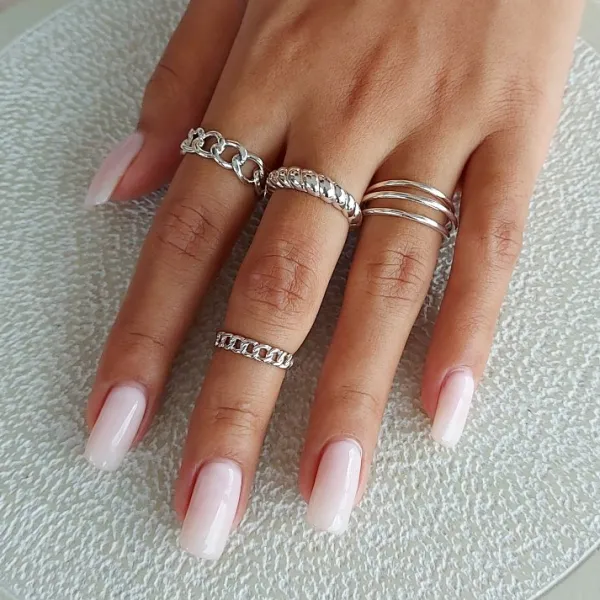 Studio Jewellery Feature & Stacker Rings | Rings-Croissant Ring