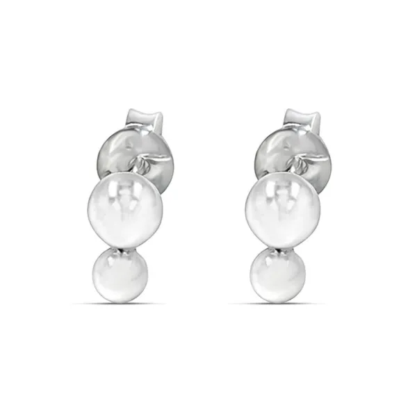 Studio Jewellery Stud Earrings | Earrings-Double Dots Studs