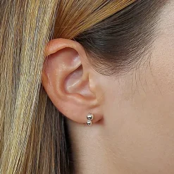 Studio Jewellery Stud Earrings | Earrings-Double Dots Studs