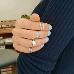 Studio Jewellery Rings | Midi And Knuckle Rings-Elephant Silver Toe Ring