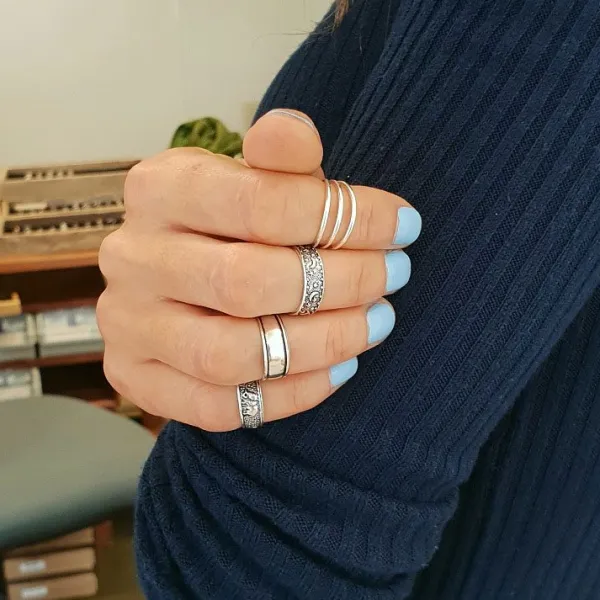Studio Jewellery Rings | Midi And Knuckle Rings-Elephant Silver Toe Ring