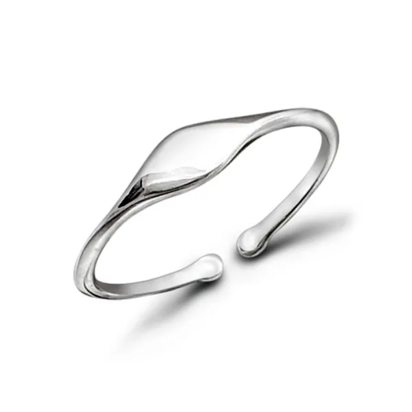Studio Jewellery Feature & Stacker Rings | Rings-Fine Adjustable Silver Signet Ring
