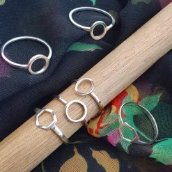 Studio Jewellery Feature & Stacker Rings | Rings-Fine Circle Silver Ring