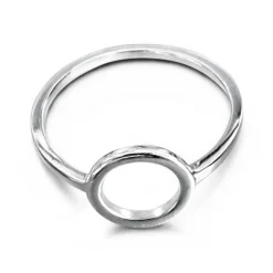 Studio Jewellery Feature & Stacker Rings | Rings-Fine Circle Silver Ring