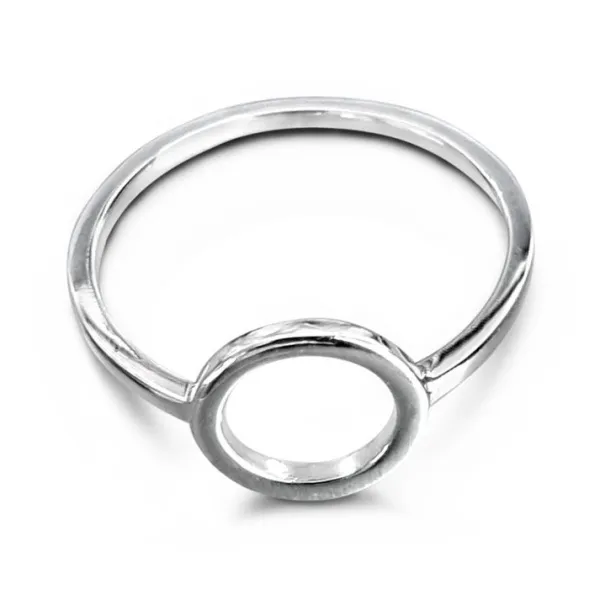 Studio Jewellery Feature & Stacker Rings | Rings-Fine Circle Silver Ring