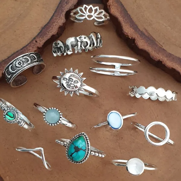 Studio Jewellery Feature & Stacker Rings | Rings-Fine Circle Silver Ring