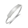 Studio Jewellery Feature & Stacker Rings | Rings-Fine Oblong Face Silver Ring
