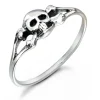 Studio Jewellery Feature & Stacker Rings | Rings-Fine Skull Silver Ring