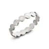 Studio Jewellery Feature & Stacker Rings | Rings-Flat Circle Band Silver Ring