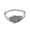 Studio Jewellery Feature & Stacker Rings | Rings-Hamsa Oxidised Silver Ring
