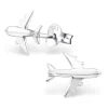 Studio Jewellery Stud Earrings | Earrings-Jet Air Plane Silver Stud Earrings