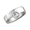 Studio Jewellery Feature & Stacker Rings | Rings-5mm Band Ringlet Silver Ring