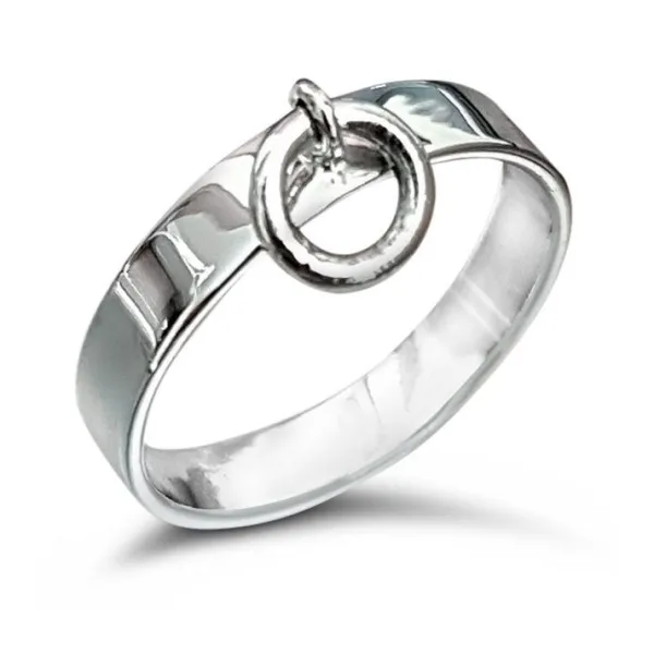 Studio Jewellery Feature & Stacker Rings | Rings-3mm Band Ringlet Silver Ring