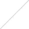 Studio Jewellery Necklaces-1mm 45cm or 50 cm Silver Chain Necklace