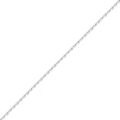 Studio Jewellery Necklaces-1mm 45cm or 50 cm Silver Chain Necklace