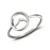 Studio Jewellery Feature & Stacker Rings | Rings-Mountain Circle Silver Ring