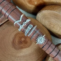 Studio Jewellery Feature & Stacker Rings | Rings-Notable Chain Silver Ring