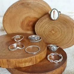 Studio Jewellery Feature & Stacker Rings | Rings-Notable Chain Silver Ring