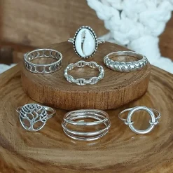 Studio Jewellery Feature & Stacker Rings | Rings-Notable Chain Silver Ring
