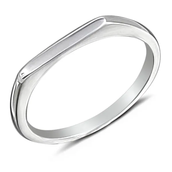 Studio Jewellery Feature & Stacker Rings | Rings-Oblong Signet Ring