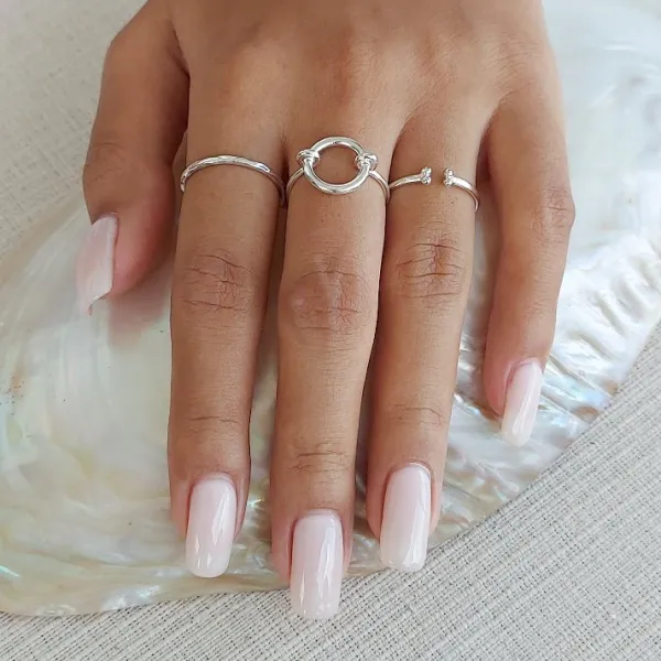 Studio Jewellery Feature & Stacker Rings | Rings-Orb Ring