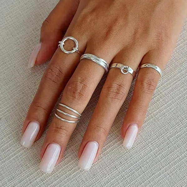 Studio Jewellery Feature & Stacker Rings | Rings-Orb Ring