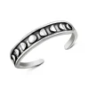 Studio Jewellery Midi And Knuckle Rings | Rings-Phases of Moon Oxidised Silver Midi Ring