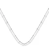 Studio Jewellery Necklaces-Silver Dot Cable Chain Necklace