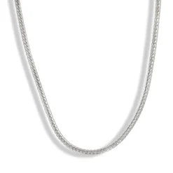 Studio Jewellery Necklaces-Silver Serpent Necklace