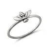 Studio Jewellery Feature & Stacker Rings | Rings-Small Bee Silver Ring