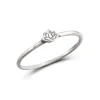 Studio Jewellery Feature & Stacker Rings | Rings-Small Lotus Silver Ring