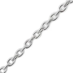 Studio Jewellery Necklaces-Standard 45cm Silver Chain Necklace