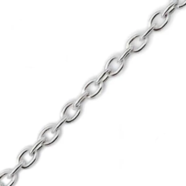 Studio Jewellery Necklaces-Standard 45cm Silver Chain Necklace
