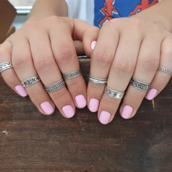 Studio Jewellery Midi And Knuckle Rings | Rings-Stars Knuckle Ring