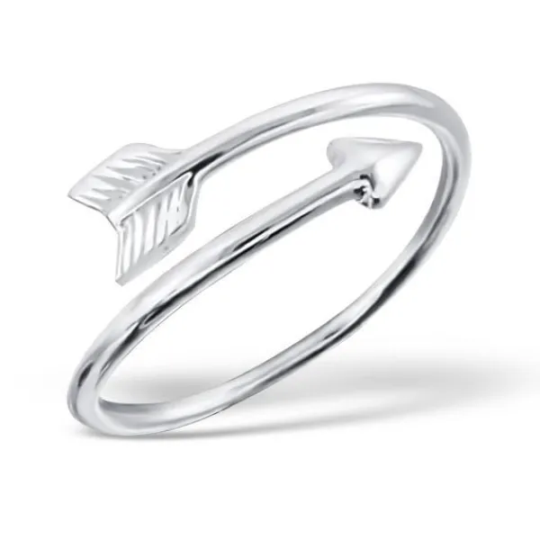 Studio Jewellery Feature & Stacker Rings | Rings-925 Sterling Silver Arrow Ring