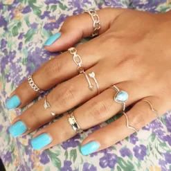Studio Jewellery Feature & Stacker Rings | Rings-925 Sterling Silver Arrow Ring