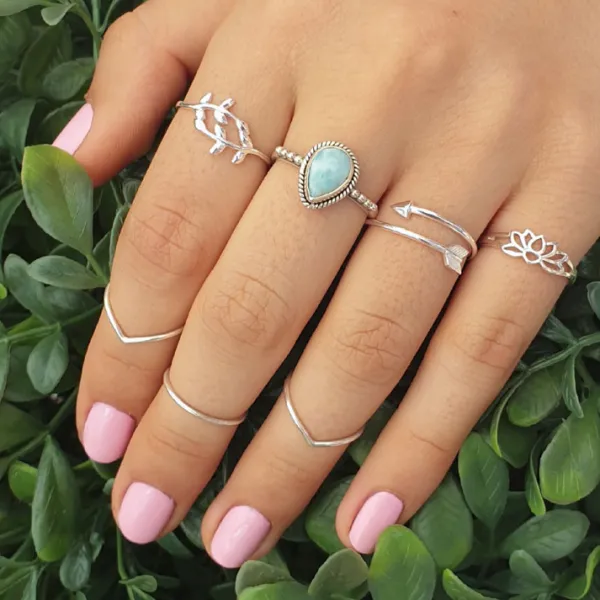Studio Jewellery Feature & Stacker Rings | Rings-925 Sterling Silver Arrow Ring