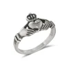 Studio Jewellery Feature & Stacker Rings | Rings-Sterling Silver Claddagh Ring