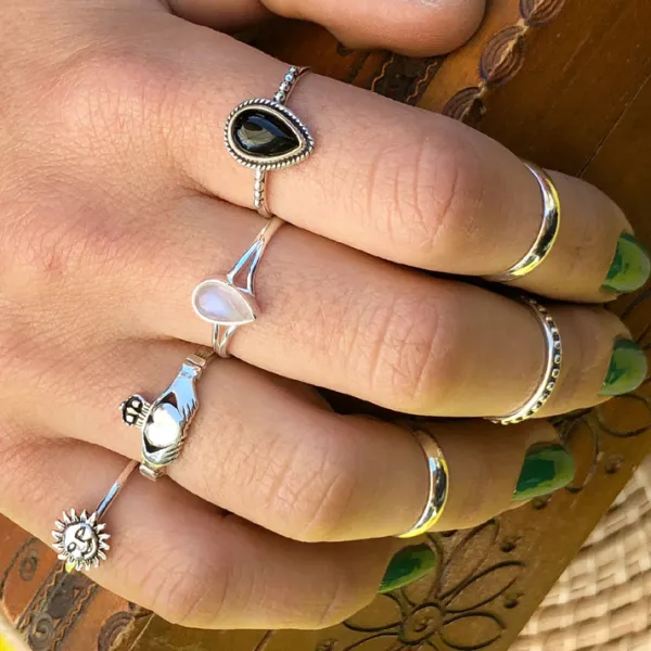 Studio Jewellery Feature & Stacker Rings | Rings-Sterling Silver Claddagh Ring