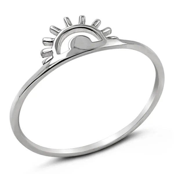 Studio Jewellery Feature & Stacker Rings | Rings-Sunrise Silver Ring