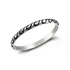 Studio Jewellery Feature & Stacker Rings | Rings-Surf Band Silver Ring