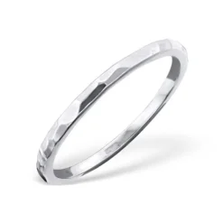 Studio Jewellery Feature & Stacker Rings | Rings-The Rock Stacker Ring in 925 Sterling Silver
