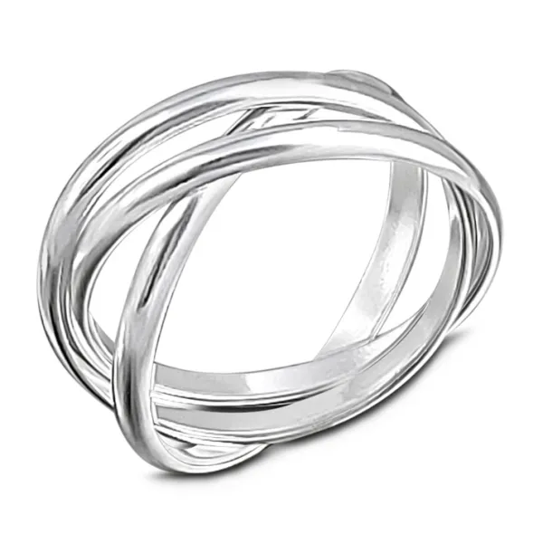 Studio Jewellery Feature & Stacker Rings | Rings-The Trio Ring