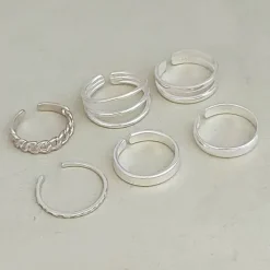 Studio Jewellery Midi And Knuckle Rings | Rings-Thicc Midi Ring